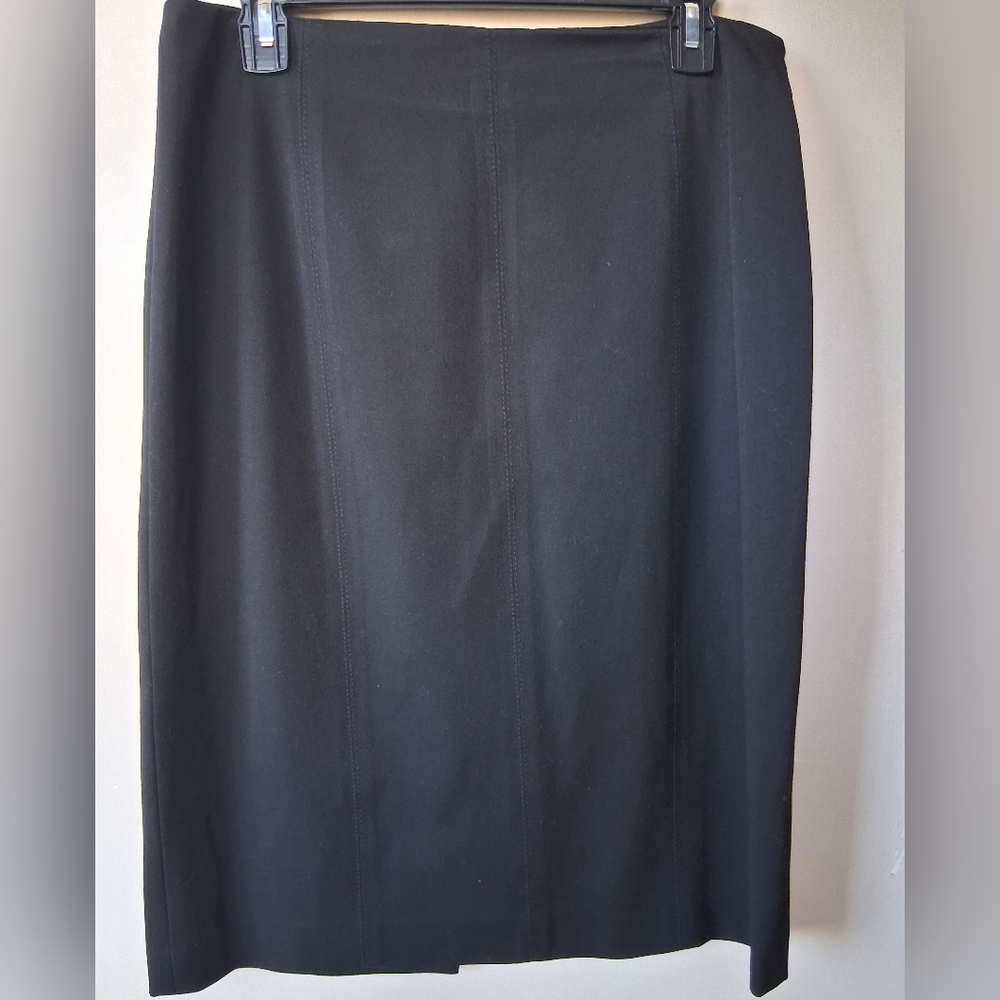 Spencer Tylar Classic Black Panel Pencil Skirt